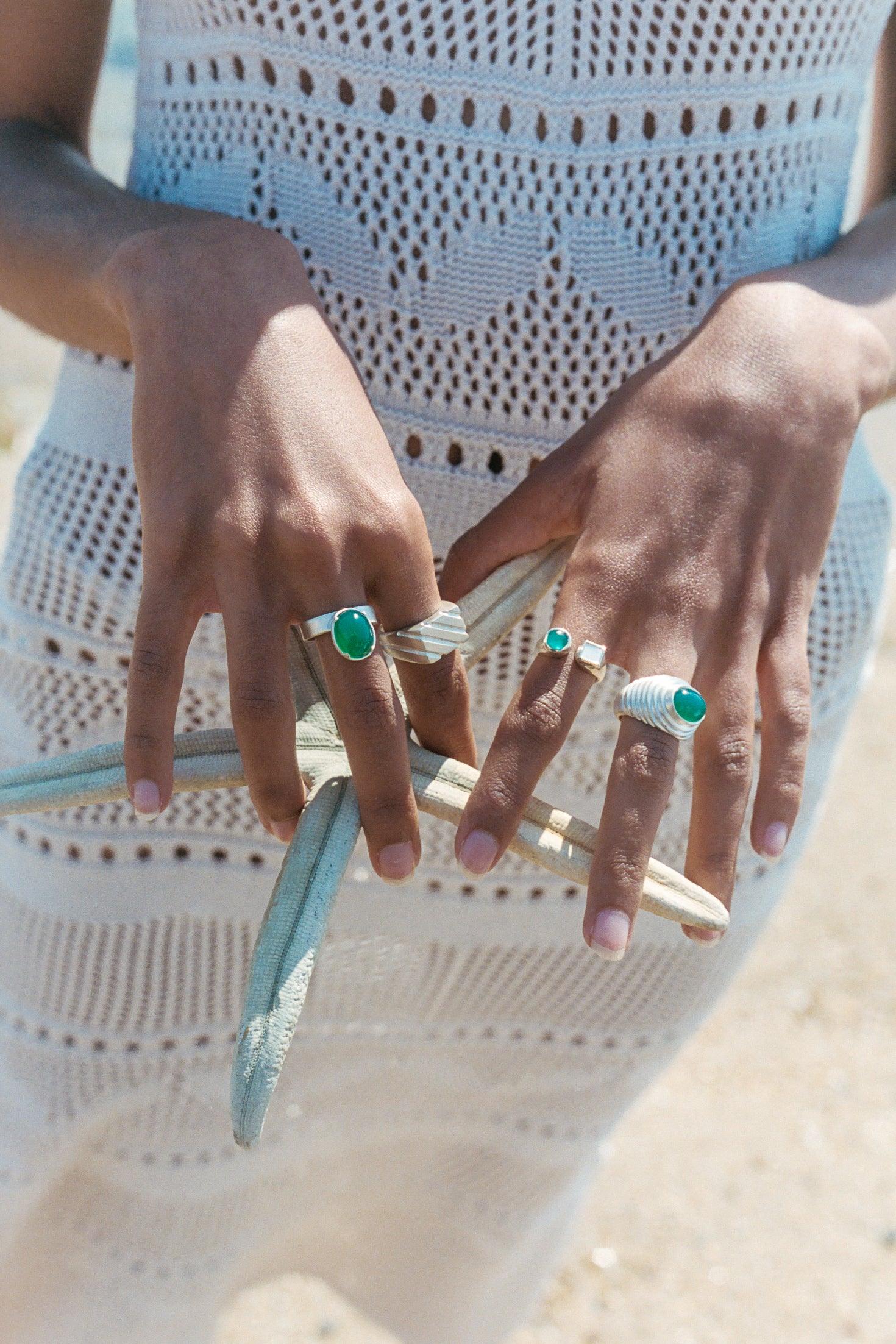 Le Soleil Ring - Green