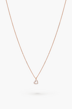 diamond heart necklace