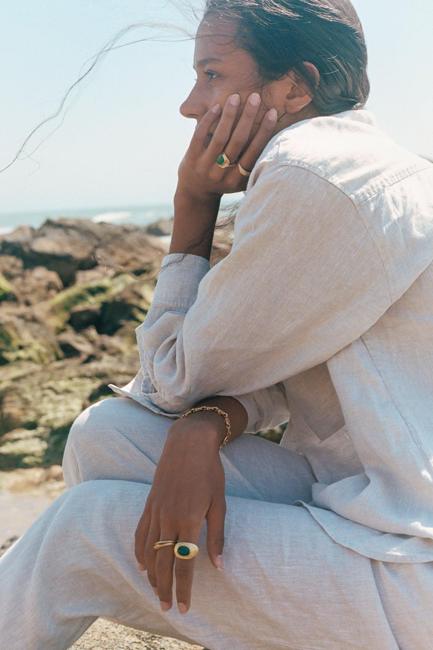 Le Soleil Ring - Green