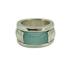 La Piscine Statement Ring  - Light Blue
