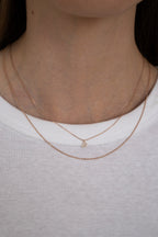 diamond heart necklace