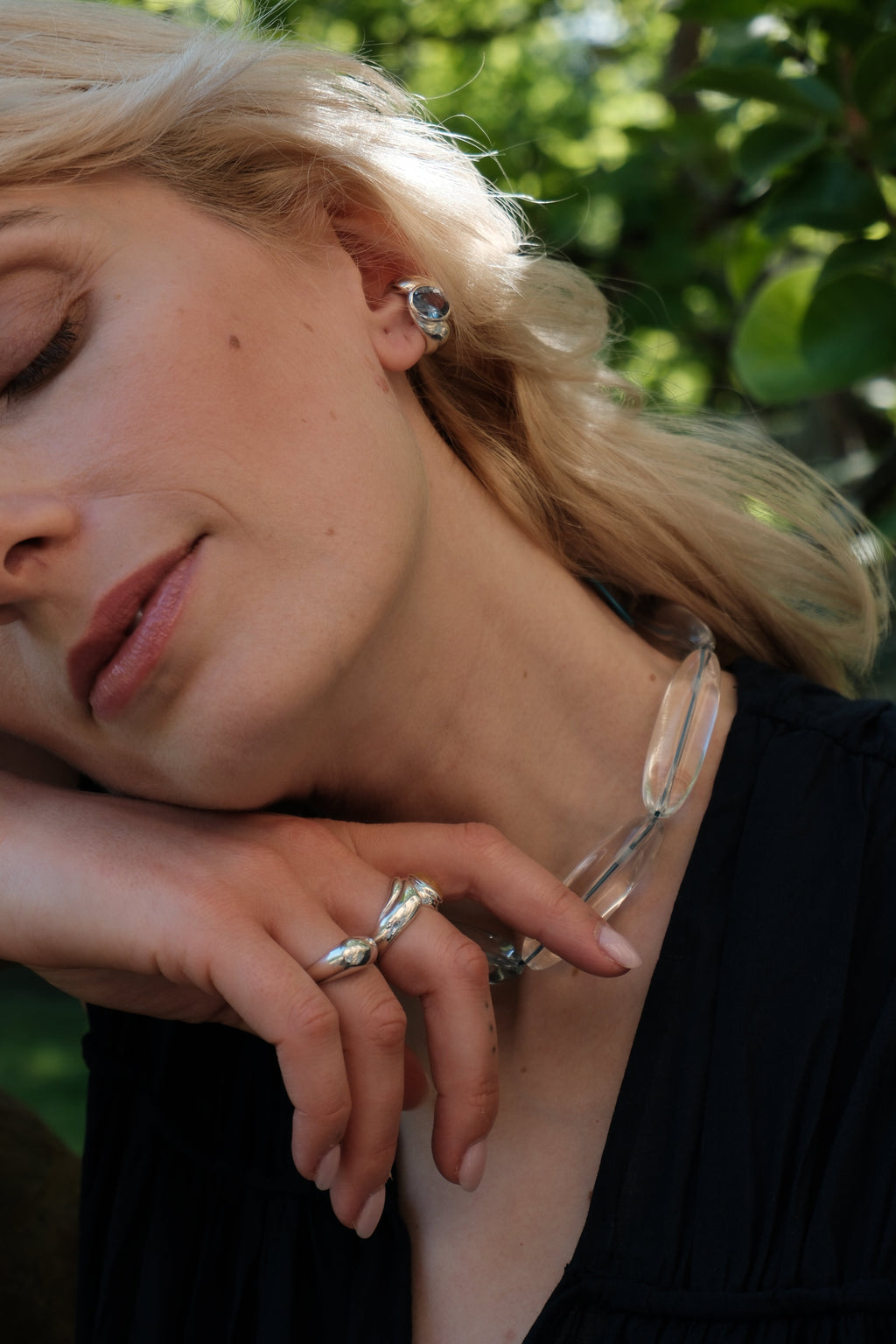 Relic Ear Cuff - Opal