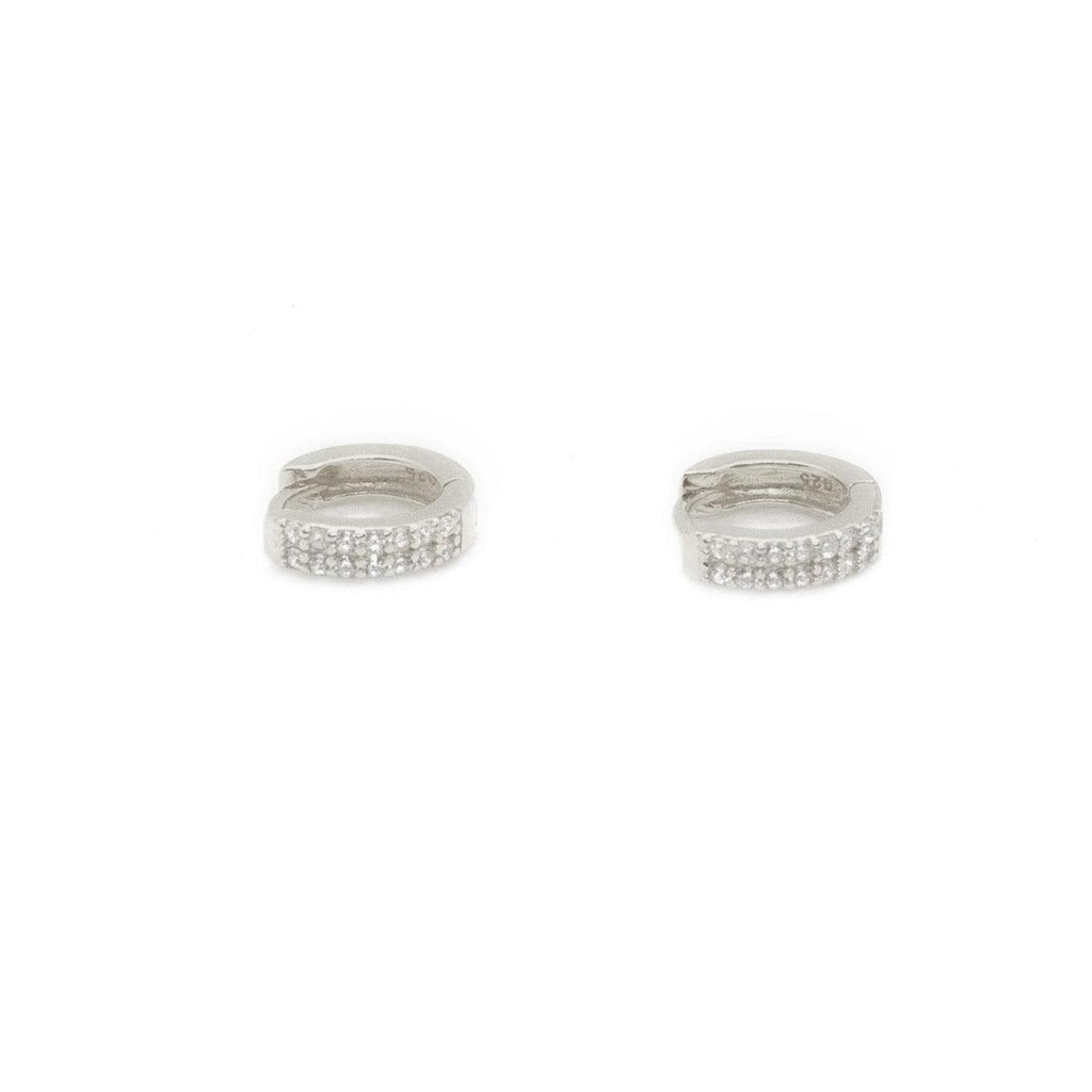 Anouk Double Huggie Hoops