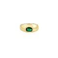 Laetitia Medium Dôme Ring - Green