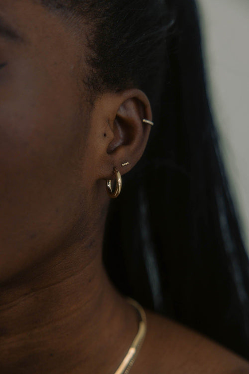 bold hoops small